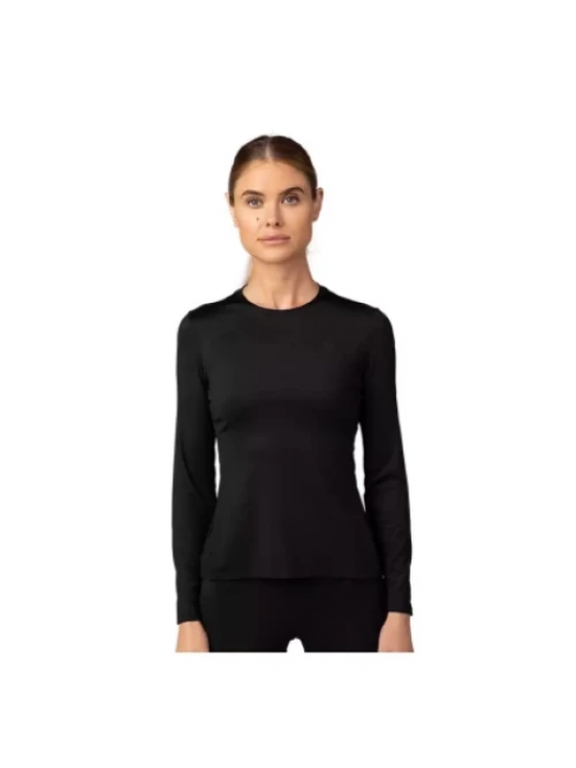 Дамска вело блуза FOX W Tecbase LS BLK