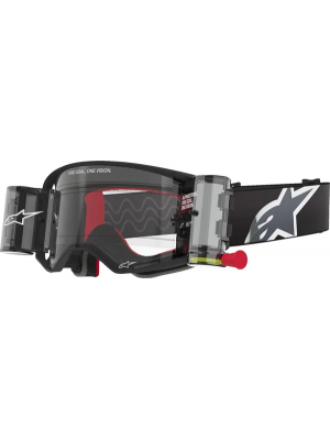 Мотокрос Очила ALPINESTARS Supertech Corp Roll-Off BLK/GRY