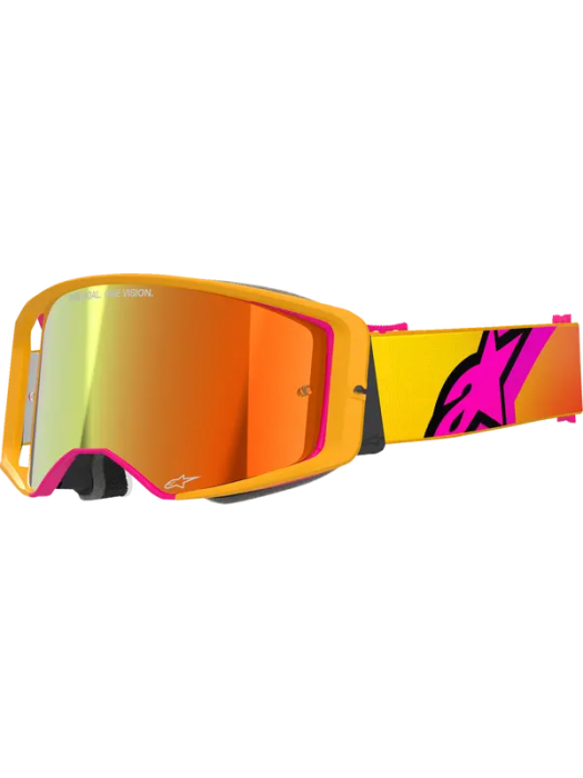 Мотокрос Очила ALPINESTARS Supertech Corp YLW/PNK