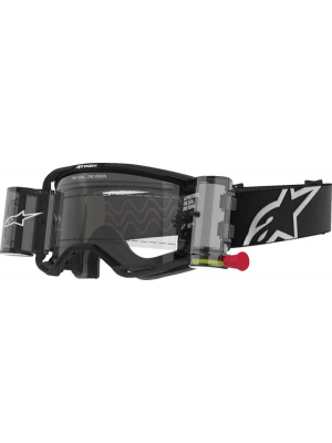 Мотокрос Очила ALPINESTARS Vision 8 Corp Roll-Off BLK Clear