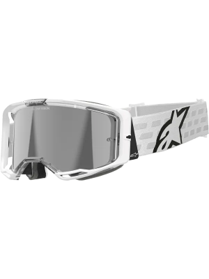 Мотокрос Очила ALPINESTARS Vision 8 Corp WHT