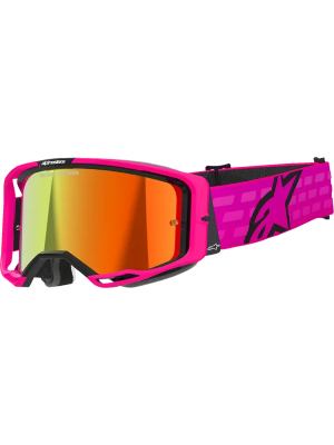 Мотокрос Очила ALPINESTARS Vision 8 Corp PINK/RED