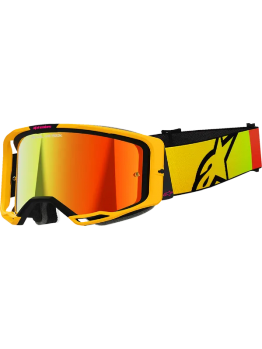 Мотокрос Очила ALPINESTARS Vision 8 Corp YLW/PINK