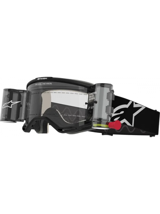 Мотокрос Очила ALPINESTARS Vision 5 Corp Roll-Off BLK Clear