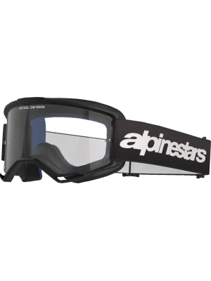Мотокрос Очила ALPINESTARS Vision 3 Wordmark BLK Clear