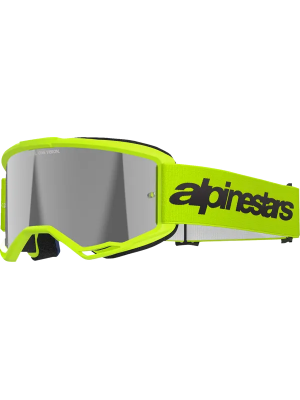 Мотокрос Очила ALPINESTARS Vision 3 Wordmark YLF Fluo