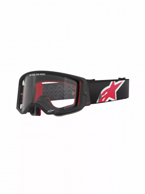 Мотокрос Очила ALPINESTARS Supertech Corp BLK/RED Clear