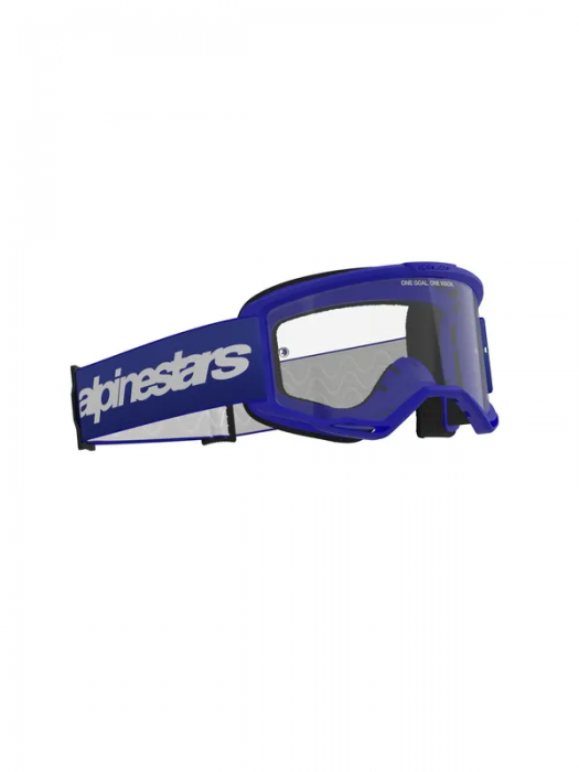 Мотокрос Очила ALPINESTARS Vision 3 Wordmark BL Clear
