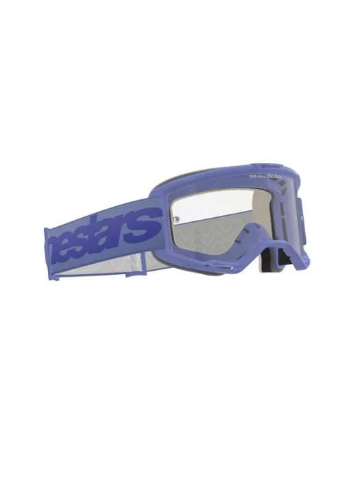 Мотокрос Очила ALPINESTARS Vision 5 Wordmark PRPL Clear