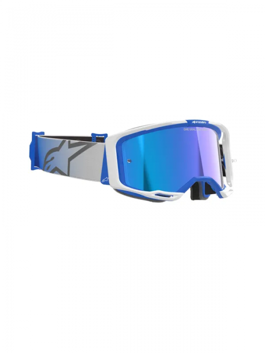 Мотокрос Очила ALPINESTARS Vision 8 Corp BL/WT