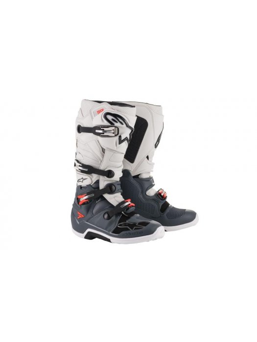 БОТУШИ ALPINESTARS TECH 7 DK GR LT GR RD
