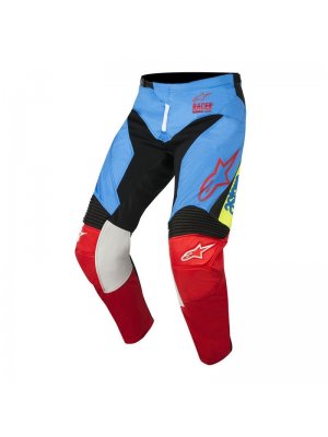 Панталон ALPINESTARS RACER SUPERMATIC BLACK/BLUE/RED 2018