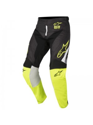 Панталон ALPINESTARS RACER SUPERMATIC BLACK/YELLOW 2018