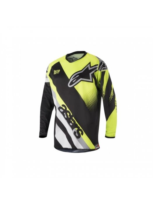 Блуза ALPINESTARS RACER SUPERMATIC BLACK/YELLOW 2018