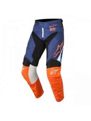 Панталон ALPINESTARS RACER SUPERMATIC BLUE/ORANGE 2018