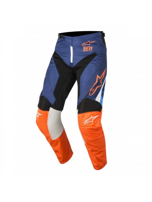 Панталон ALPINESTARS RACER SUPERMATIC BLUE/ORANGE 2018