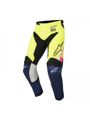 Панталон ALPINESTARS RACER SUPERMATIC BLUE/WHITE/YELLOW 2018