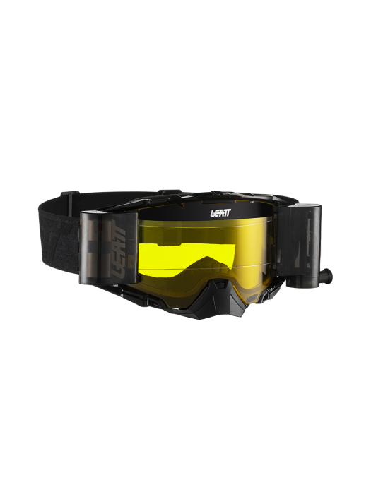 Очила LEATT GOGGLE VELOCITY 6.5 ROLL-OFF BLACK/GREY YELLOW 70%