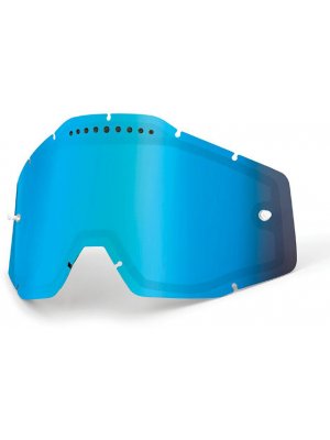 Слюда за очила 100% Racecraft/Accuri/Strata - синя огледална двойна