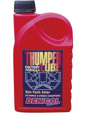 Масло DENICOL Thumper Lube 10W40 Пълна синтетика-естер 1 л.