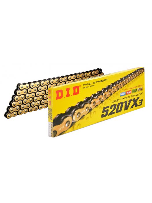 Верига DID VX 3 Gold & Black 118