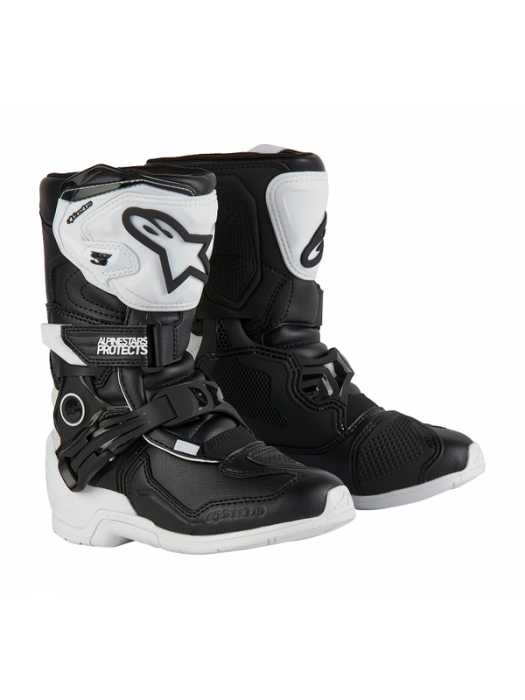 Детски Ботуши ALPINESTARS Kids Tech 3S BLACK/WHITE