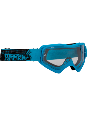 Мотокрос Очила MOOSE RACING Qualifier Agroid BLUE/BLACK