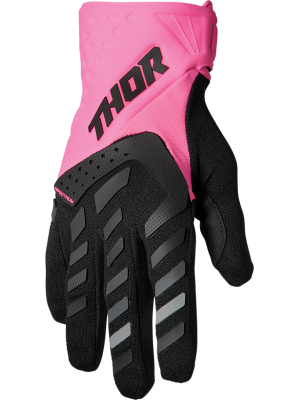 Дамски Ръкавици Thor Spectrum Flourescent Pink/Black