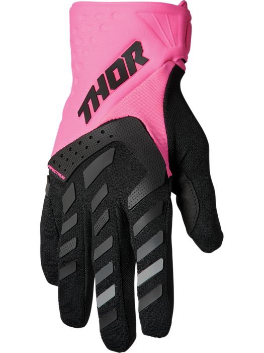Дамски Ръкавици Thor Spectrum Flourescent Pink/Black