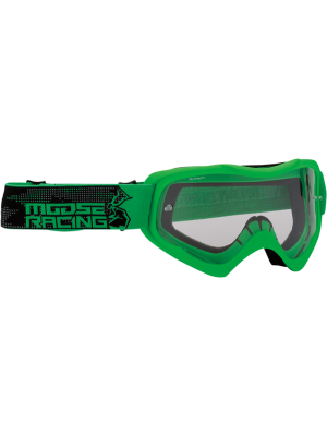 Мотокрос очила MOOSE RACING Qualifier Agroid Green