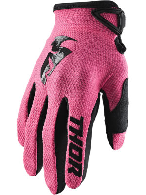 Дамски Ръкавици Thor Sector Pink/Black