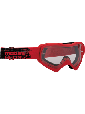 Мотокрос Очила MOOSE RACING Qualifier Agroid RED