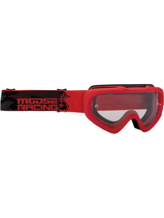 Детски Мотокрос Очила MOOSE RACING Youth Qualifier Agroid RED/BLACK