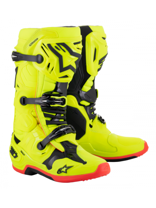 Ботуши ALPINESTARS Tech 10 YELLOW/BLACK/RED