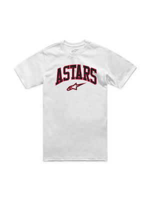 Тениска ALPINESTARS Dunker WHITE/RED