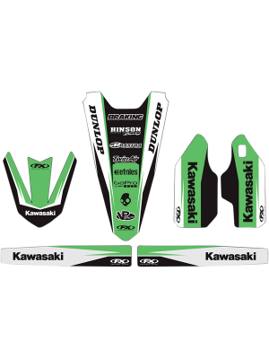 Комплект лепенки за KAWASAKI KX-F 250/450 2016-2018