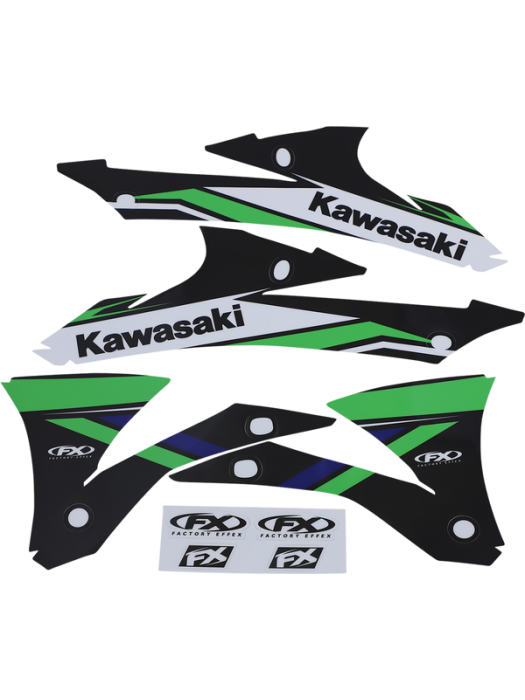 Комплект лепенки EVO за KAWASAKI KX 85/100 2014-2021