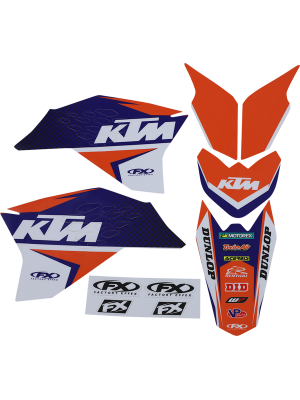 Комплект лепенки EVO за KTM SX 50 2009-2015