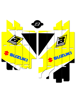 Лепенки за радиатор за SUZUKI RM-Z 250 2019-2023