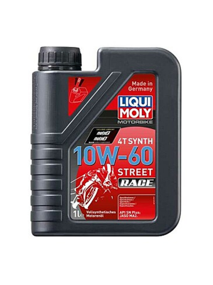 Масло LIQUI MOLY 4T 10W-60 Street Race Синтетично 1L