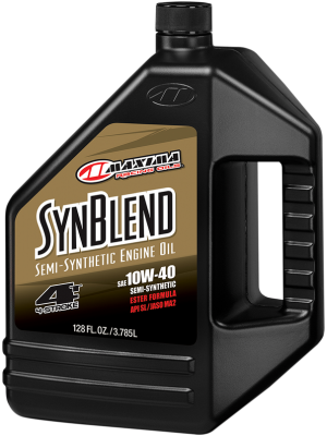 Масло MAXIMA RACING OIL SynBlend 10W-40 4T Semi-Synthetic 3.75L