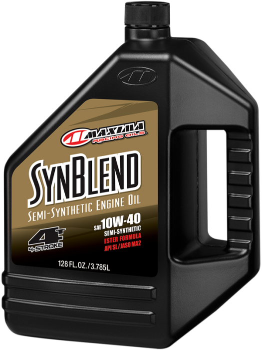 Масло MAXIMA RACING OIL SynBlend 10W-40 4T Semi-Synthetic 3.75L