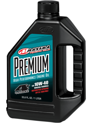 Масло MAXIMA RACING OIL Premium High Performance 10W-40 4T MINERAL 1L