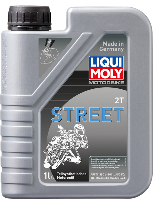 Масло LIQUI MOLY 2T Street Semi-Synthetic 1L