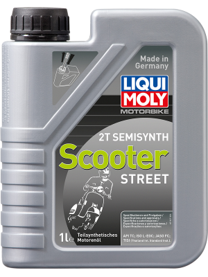 Масло LIQUI MOLY 2T Scooter Semi-Synthetic 1L