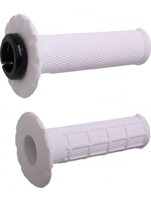 Ръкохватки ODI Lock-On Half-Waffle WHT/BLK