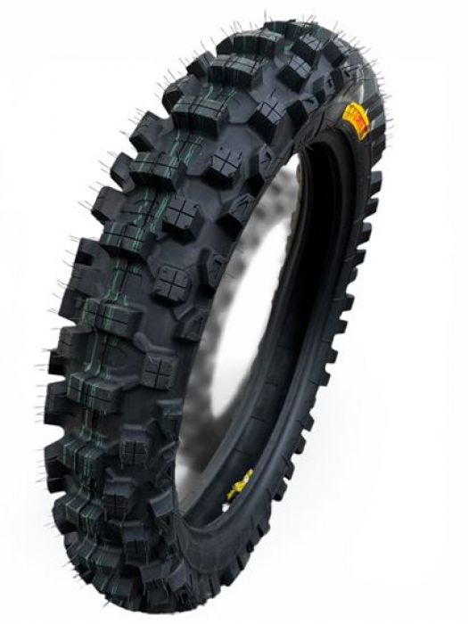 Задна Гума 110/90/19 Rebel Smartmoto Super Soft 2 Зелени Линии