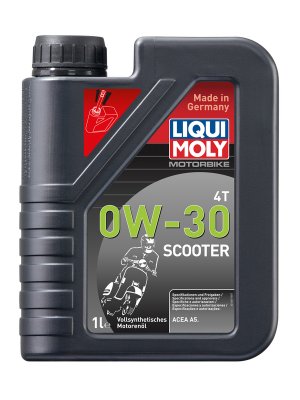 Масло LIQUI MOLY 4T 0W-30 Scooter Синтетично 1L