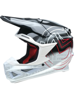 Мотокрос Каска Moose Offroad F.I. 2.0 MIPS Deceit BK/RD/WT