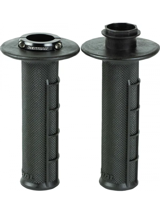 Ръкохватки RENTHAL MX R-Works Lock-On BLK Half-Waffle